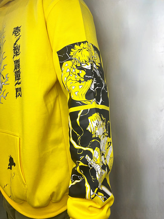 Zenitsu "Breath Of Thunder" Oversized Hoodie