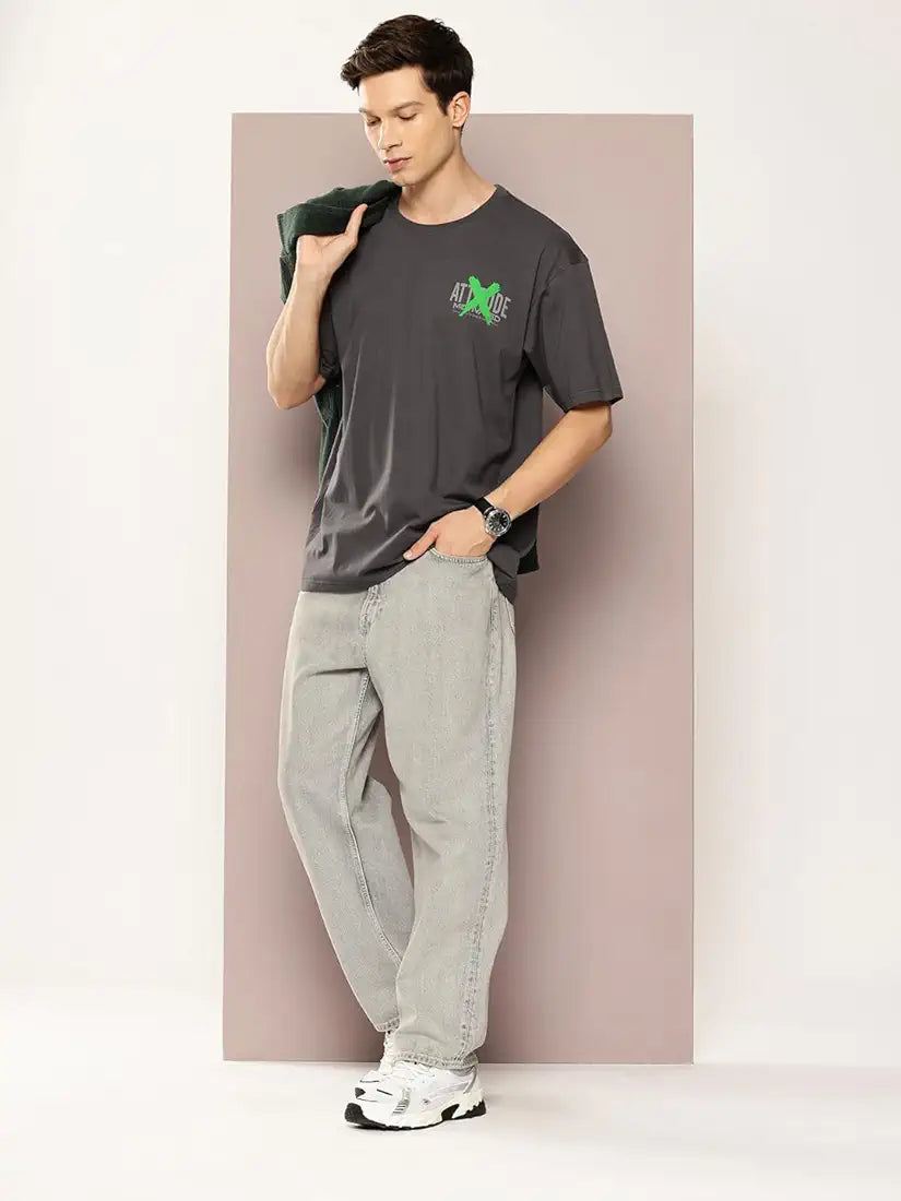 Dark Grey Oversized T-Shirt