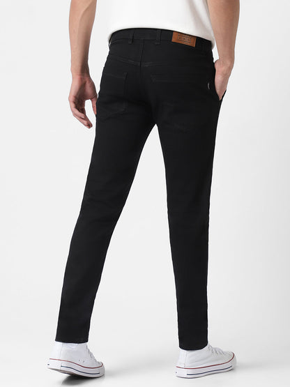 Slim Men Black Jeans