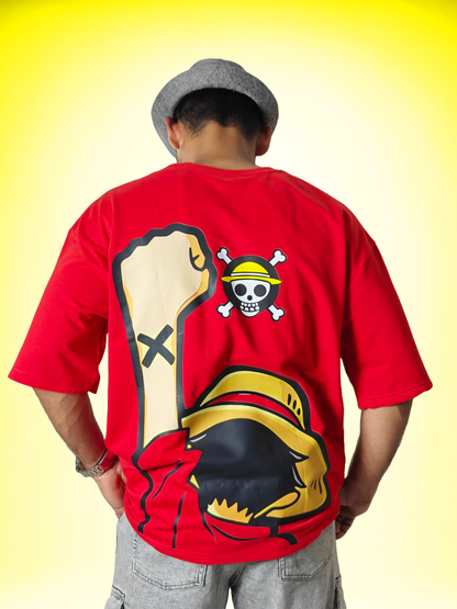 One Piece "Luffy's Voyage" Oversized Tshirt
