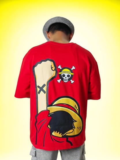 One Piece "Luffy's Voyage" Oversized Tshirt