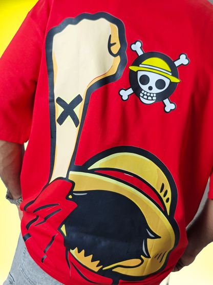One Piece "Luffy's Voyage" Oversized Tshirt
