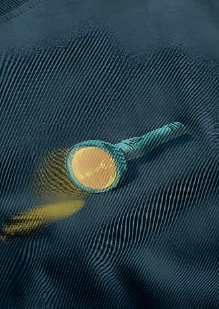 Flashlight Escape Graphic T-Shirt