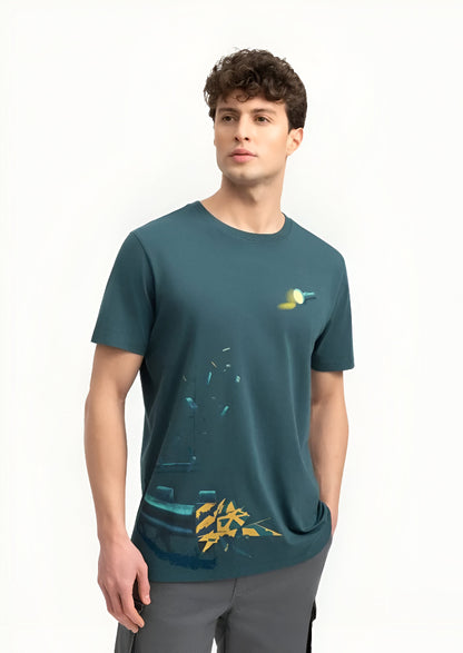 Flashlight Escape Graphic T-Shirt