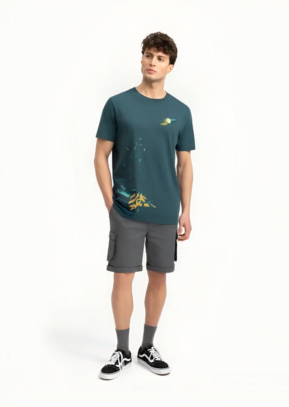 Flashlight Escape Graphic T-Shirt