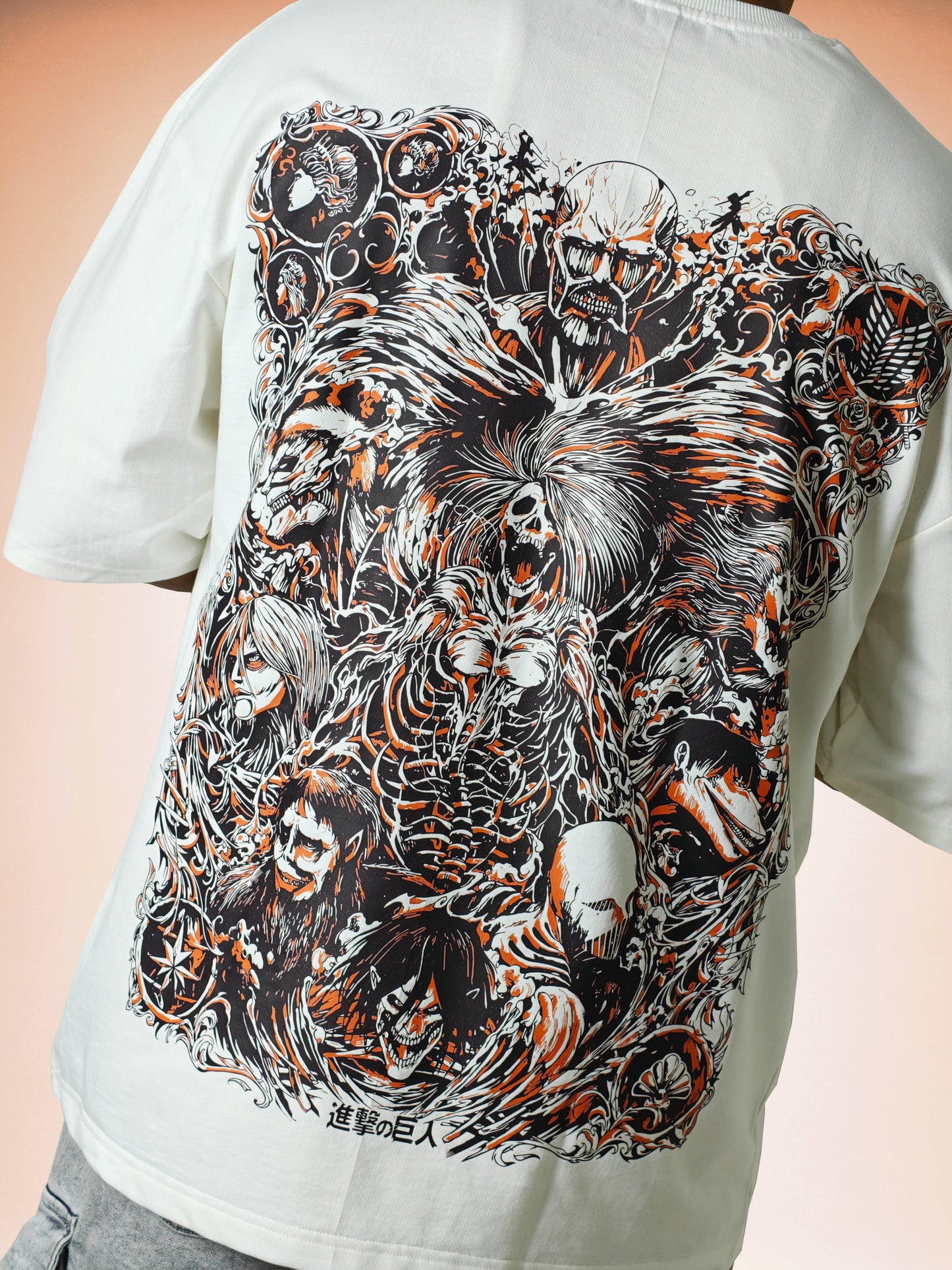 Attack On Titan "The Nine Titans" Oversized Tshirt