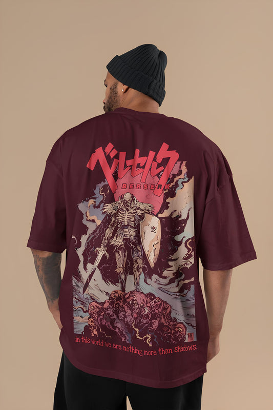 Berserk Skull Knight Oversized Tshirt