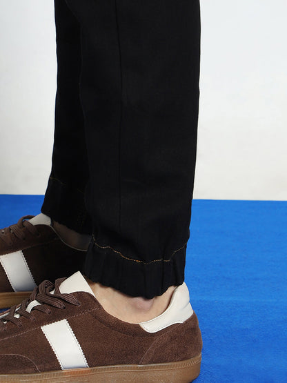 Men's Black Jogger Jeans Slim Fit Stretch