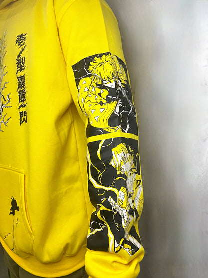 Zenitsu "Breath Of Thunder" Oversized Hoodie