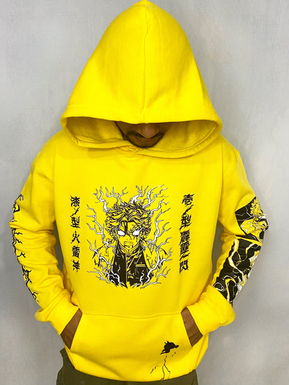 Zenitsu "Breath Of Thunder" Oversized Hoodie
