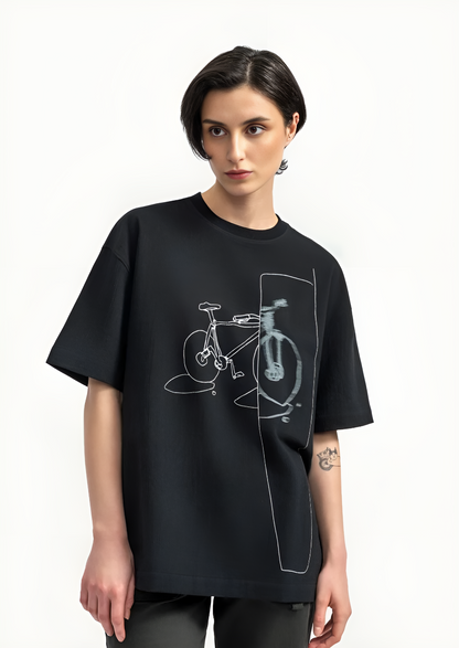 Shadow Bike Sketch T-Shirt"