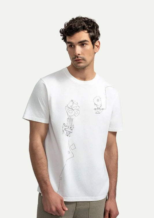 The Abstract Sketch Art T-Shirt
