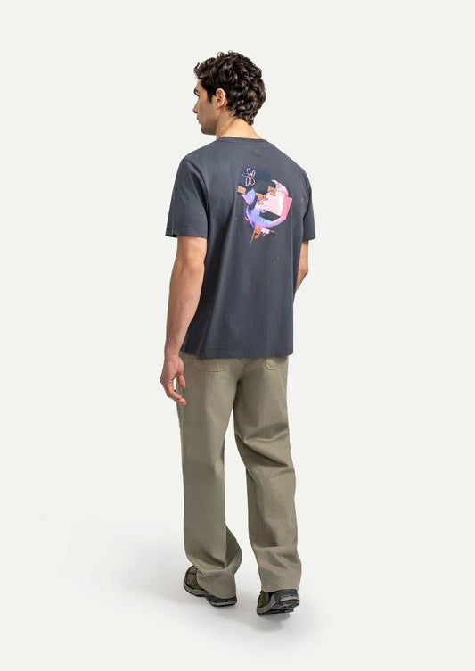 Neon Pulse Abstract T-Shirt