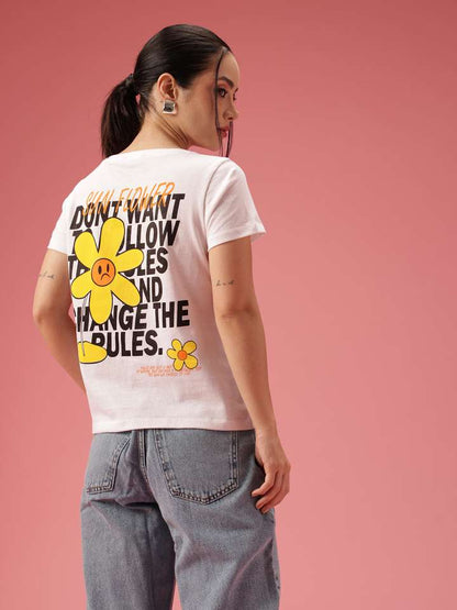 Typography Printed T-Shirt