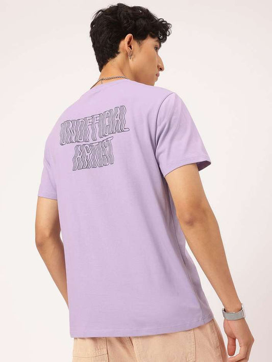 Unofficial Artist Lavender Graphic Tee T-Shirt