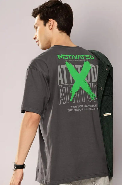 Dark Grey Oversized T-Shirt