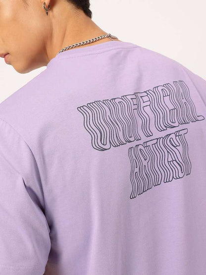 Unofficial Artist Lavender Graphic Tee T-Shirt
