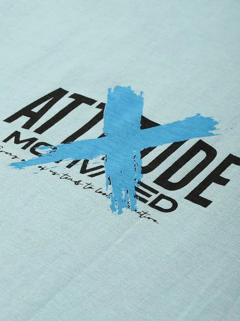 Aqua Oversized T-Shirt