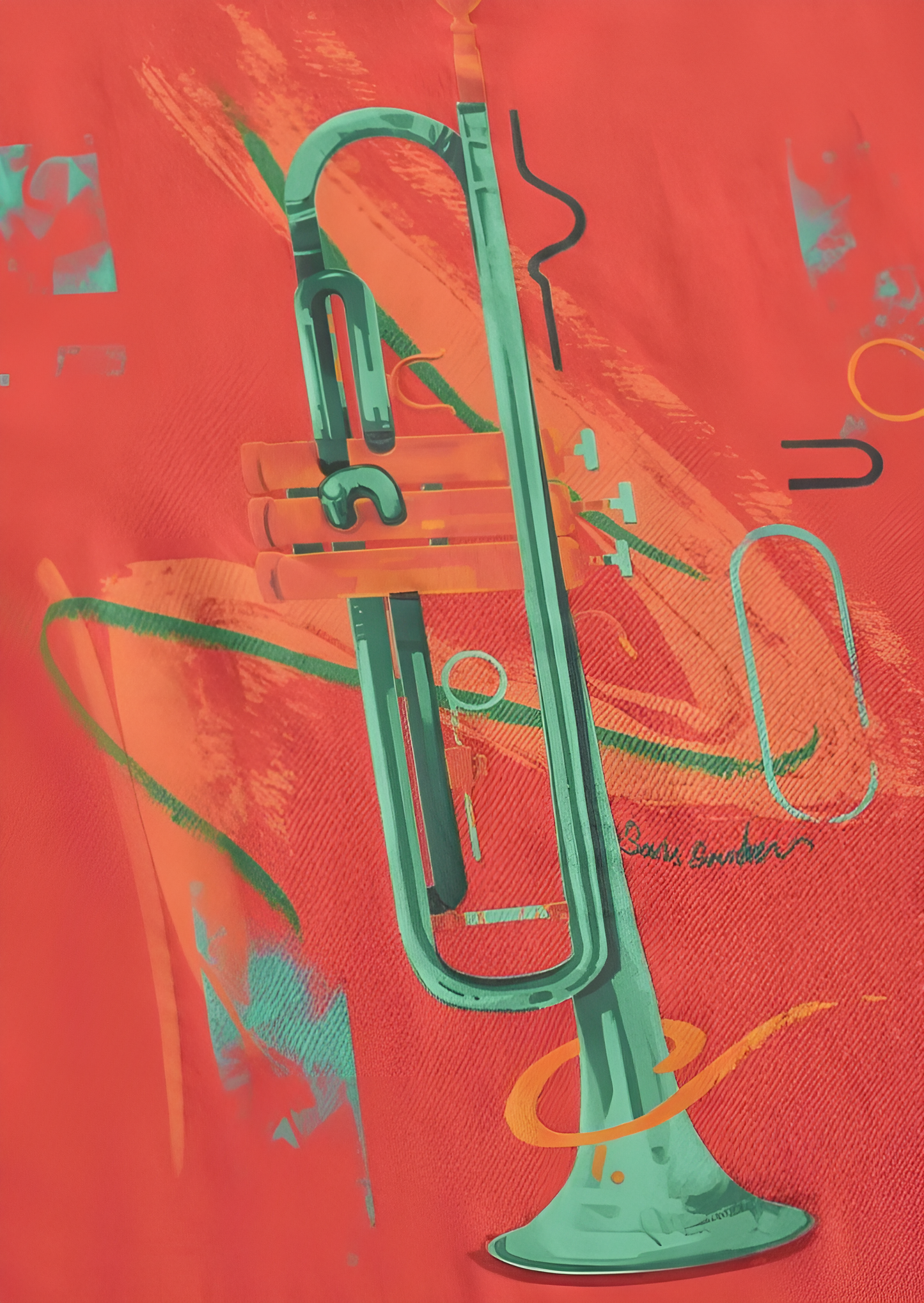 Jazz Vibes Fusion Art T-shirt – Feel the Sound,Wear the Style