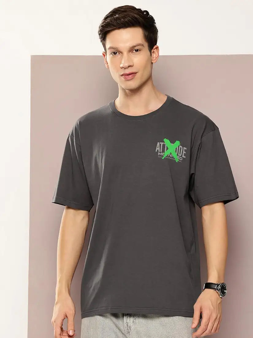 Dark Grey Oversized T-Shirt