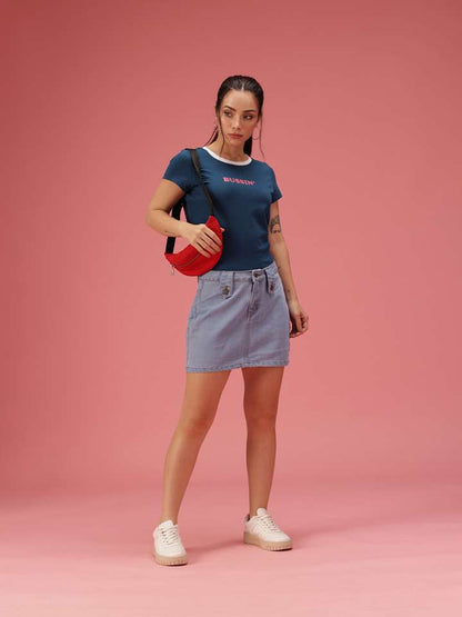 Typography Printed T-Shirt