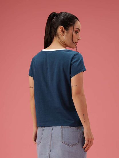 Typography Printed T-Shirt