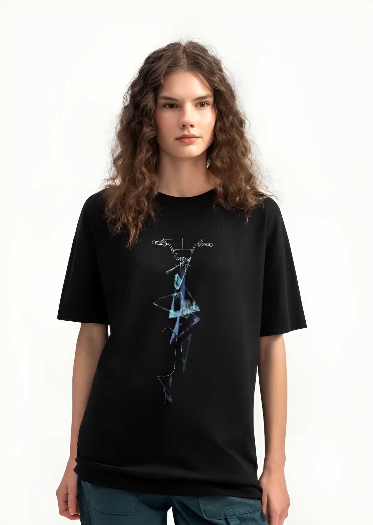 Electric Pulse Graphic T-Shirt