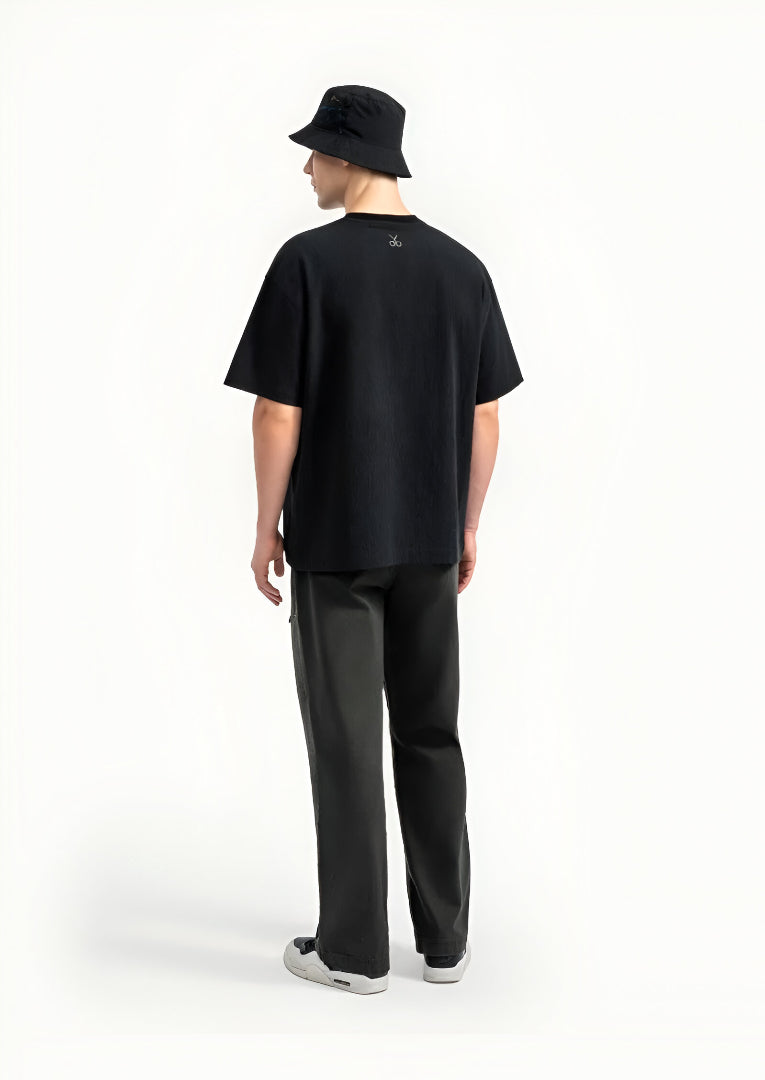 Cloudscape Escape Graphic T-Shirt – Black