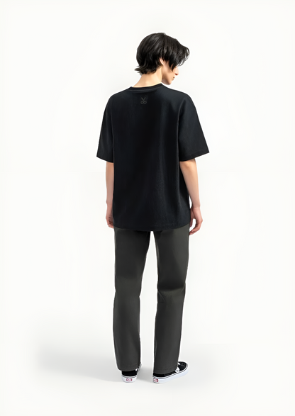 Monochrome Drift Sketch T-Shirt