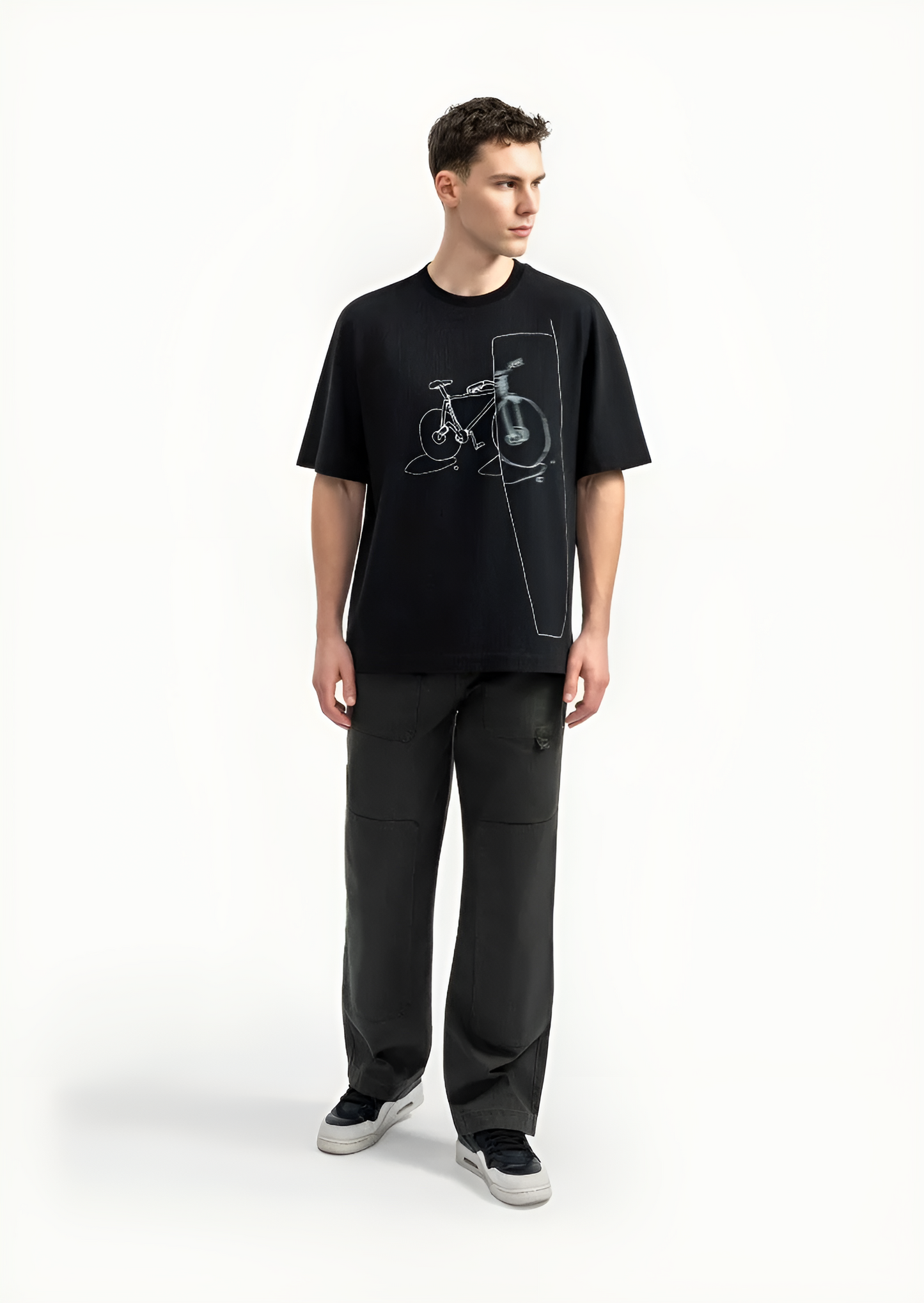 Shadow Bike Sketch T-Shirt"