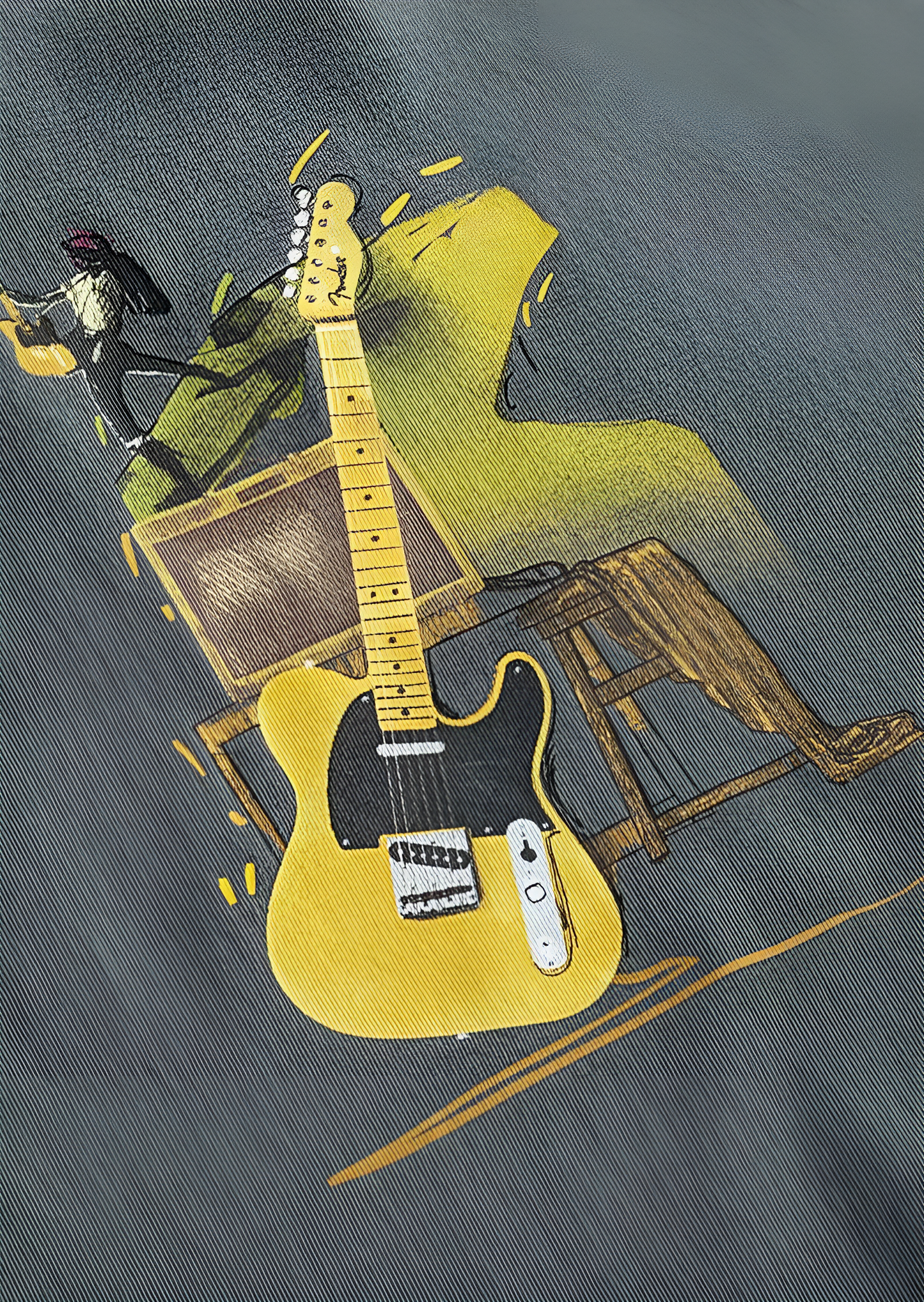 Fender Vibe Guitar Graphic T-Shirt