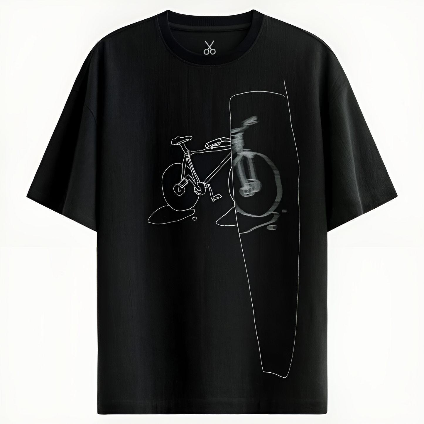 Shadow Bike Sketch T-Shirt"